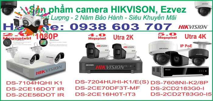 Lắp đặt camera Hikvision tốt nhất